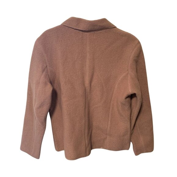 Petite Sophisticate Womens Size Medium Long Sleeve Button Up Wool Jacket Blazer - Picture 3 of 3